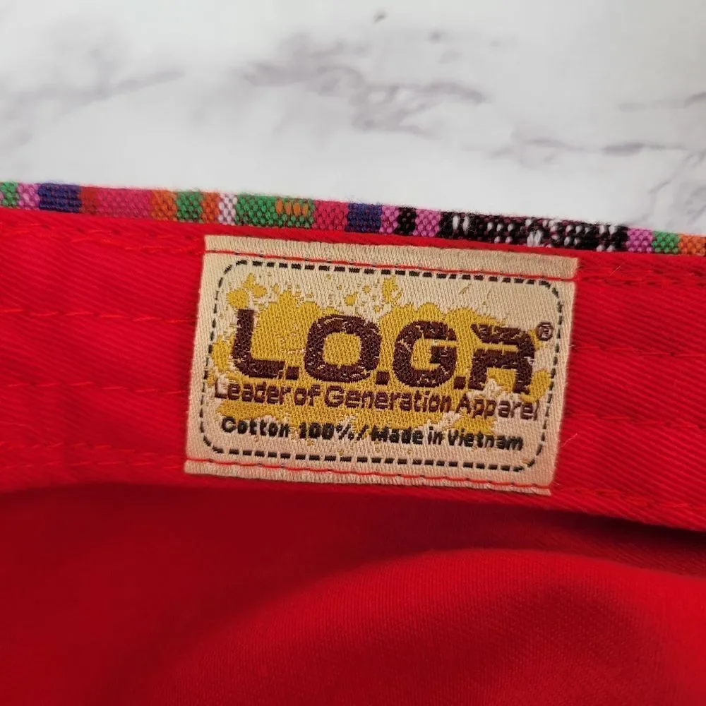 Y2K Red Owl Embroidered Cap Hat Distressed